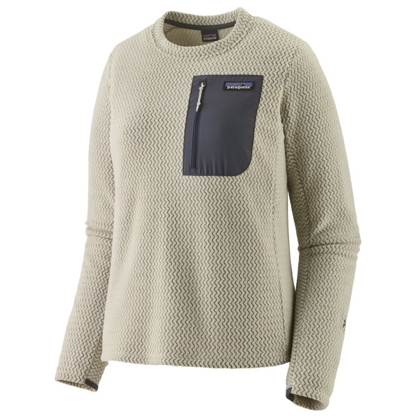 Patagonia - Women's R1 Air Crew - Fleecepullover Gr M grau von Patagonia