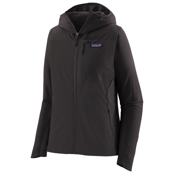 Patagonia - Women's R1 CrossStrata Hoody - Softshelljacke Gr M schwarz von Patagonia