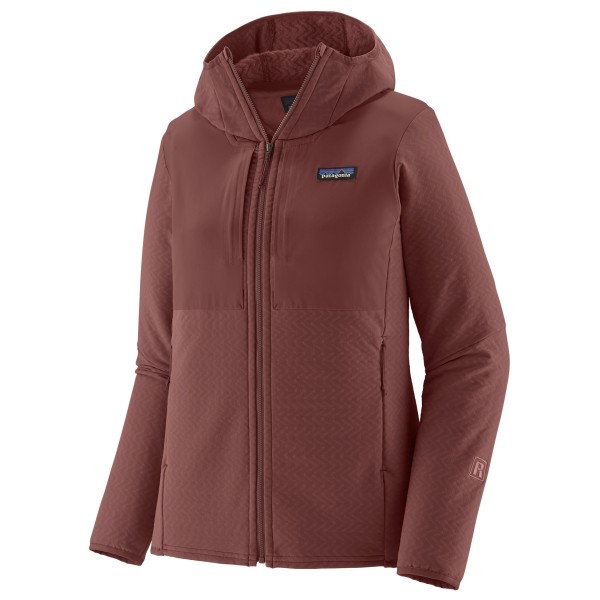 Patagonia - Women's R2 Crossstrata Hoody - Softshelljacke Gr XS braun von Patagonia