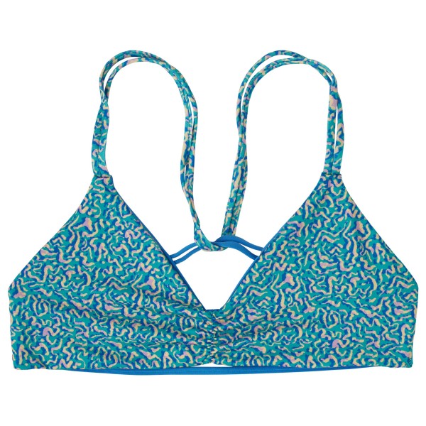 Patagonia - Women's Reversible Seaglass Bay Top - Bikini-Top Gr M türkis von Patagonia