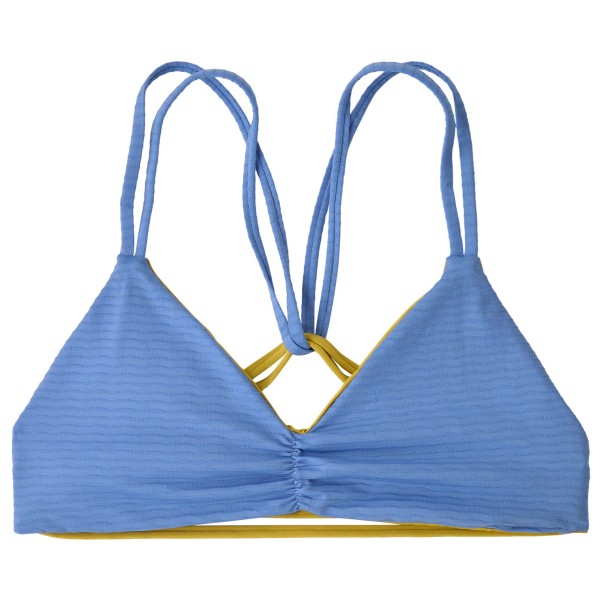 Patagonia - Women's Reversible Seaglass Bay Top - Bikini-Top Gr S blau von Patagonia
