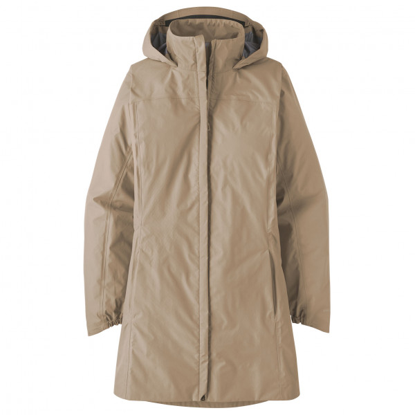 Patagonia - Women's Torrentshell 3L City Coat - Mantel Gr L;M;S;XL;XS beige;schwarz von Patagonia