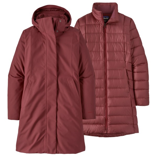 Patagonia - Women's Tres 3-In-1 Parka - Mantel Gr L;S rot;schwarz von Patagonia