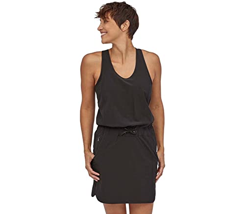 PATAGONIA Women's W's Fleetwith Dress T-Shirt, Schwarz, S von Patagonia