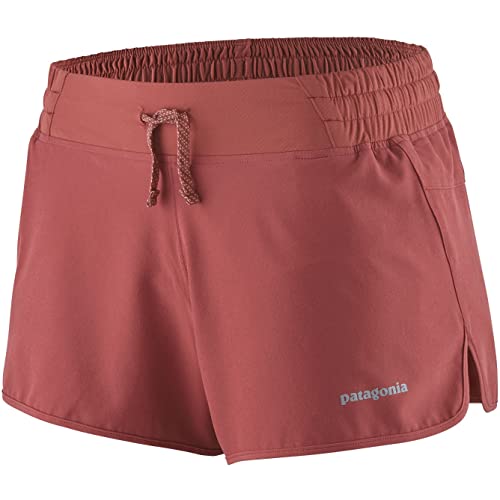 Patagonia Womens Nine Trails Shorts - 4" - Rosehip (as3, Alpha, m, Regular, Regular) von Patagonia