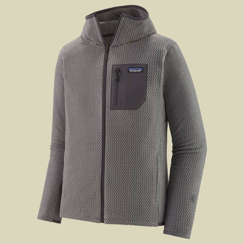 R1 Air Full-Zip Hoody Men grau Größe S - Farbe forever grey von Patagonia