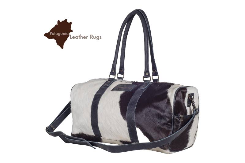 Weekender-Tasche Aus Rindsleder - Große Reisetasche Handgefertigte Echtem Mit Verstellbarem Schultergurt von PatagoniaLeatherRugs