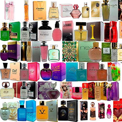 Patagonian Parfum-Set: 3 französische Parfums für Damen, je 50-100 ml + Kosmetikgeschenk + einzeln verpackte Karten von Patagonian
