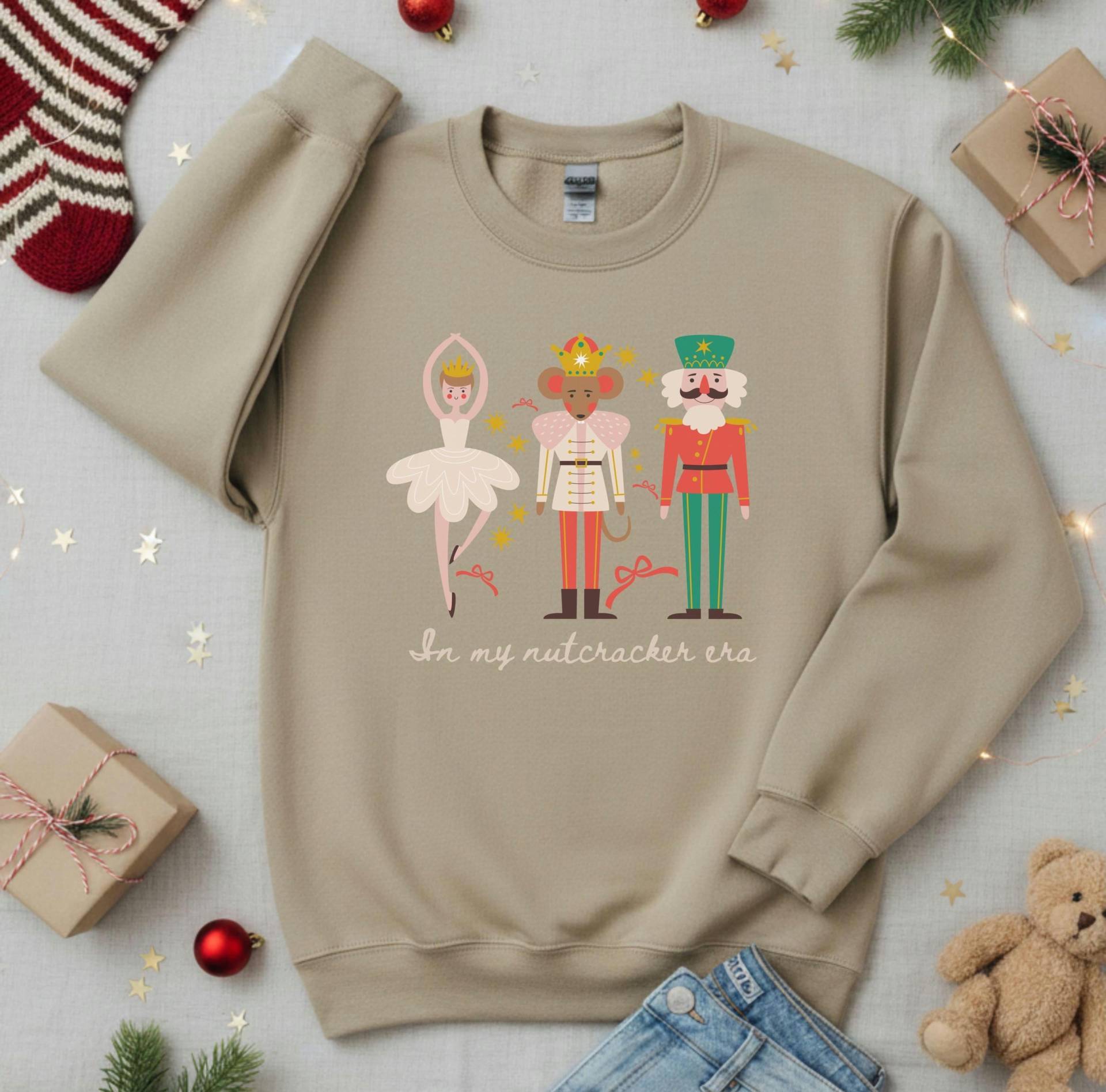 Weihnachtspullover | Ugly Christmas Sweater Bio Baumwolle Xmas Pulli Geschenk Weihnachten Outfit Familienshirt Nikolaus von PatasticDesigns