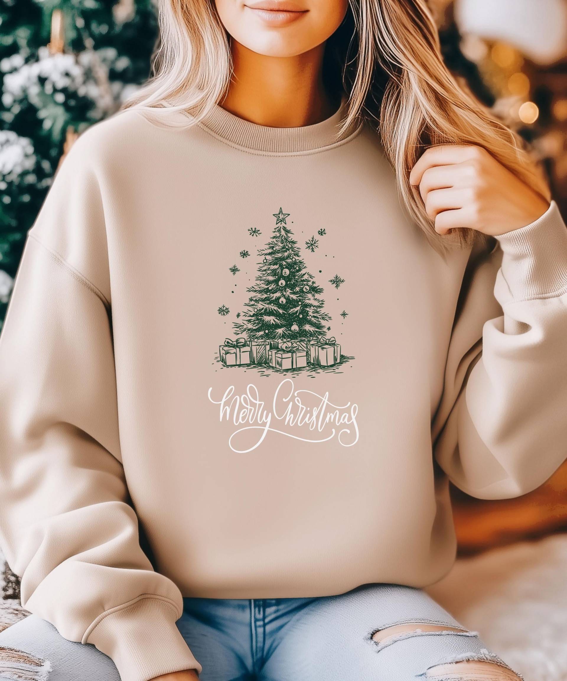 Weihnachtspullover | Ugly Christmas Sweater Bio Baumwolle Xmas Pulli Geschenk Weihnachten Outfit Familienshirt Nikolaus von PatasticDesigns