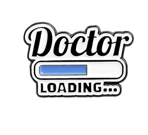 Patch Nation Doctor Loading Metall-Brosche, 30mm x 20mm, Aluminium von Patch Nation