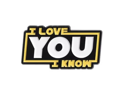 Patch Nation Metall-Brosche "I Love You I Know" Patch Nation Metall-Brosche "I Love You I Know" von Patch Nation