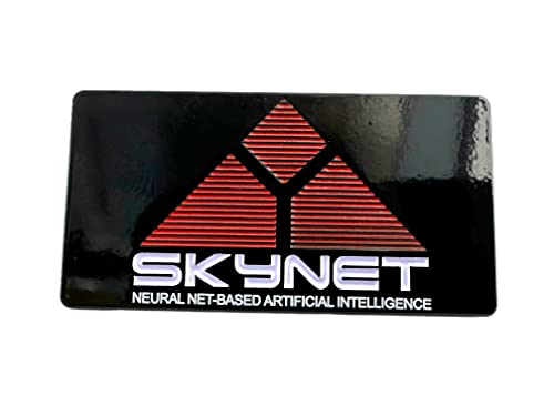 Patch Nation - Schwarz Skynet Terminator Metal Pin Fan Badge Brosche von Patch Nation