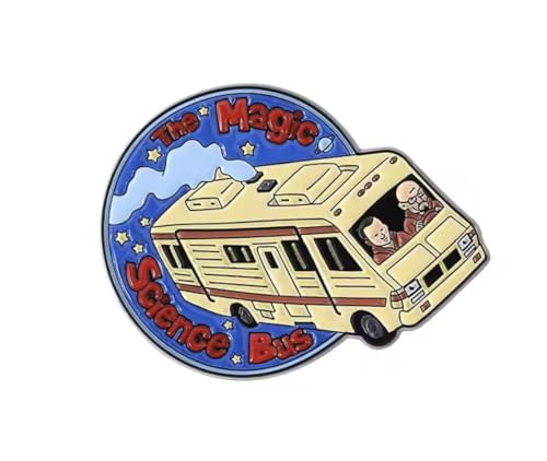 Patch Nation The Magic Science Bus Heisenberg Metall-Brosche, 35mm x 45mm, Aluminium Patch Nation The Magic Science Bus Heisenberg Metall-Brosche, 35mm x 45mm, Aluminium von Patch Nation