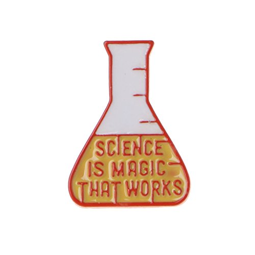 Science is Magic That Works Cosplay Metall Button Badge Pin Brosche Anstecker von Patch Nation