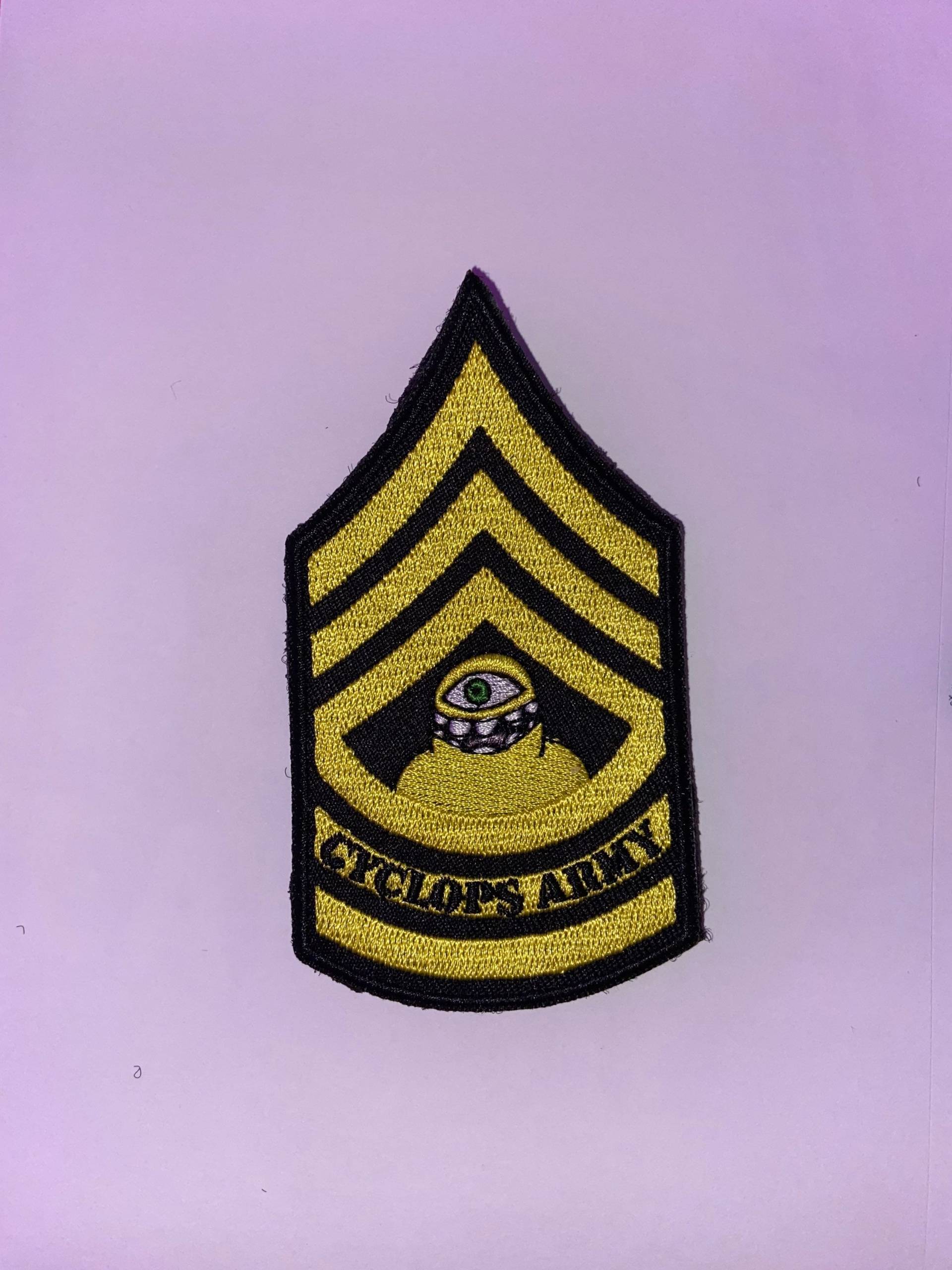 Zyklop Army Subby Aufnäher Zyklop Army Subby Aufnäher von PatchAndStash