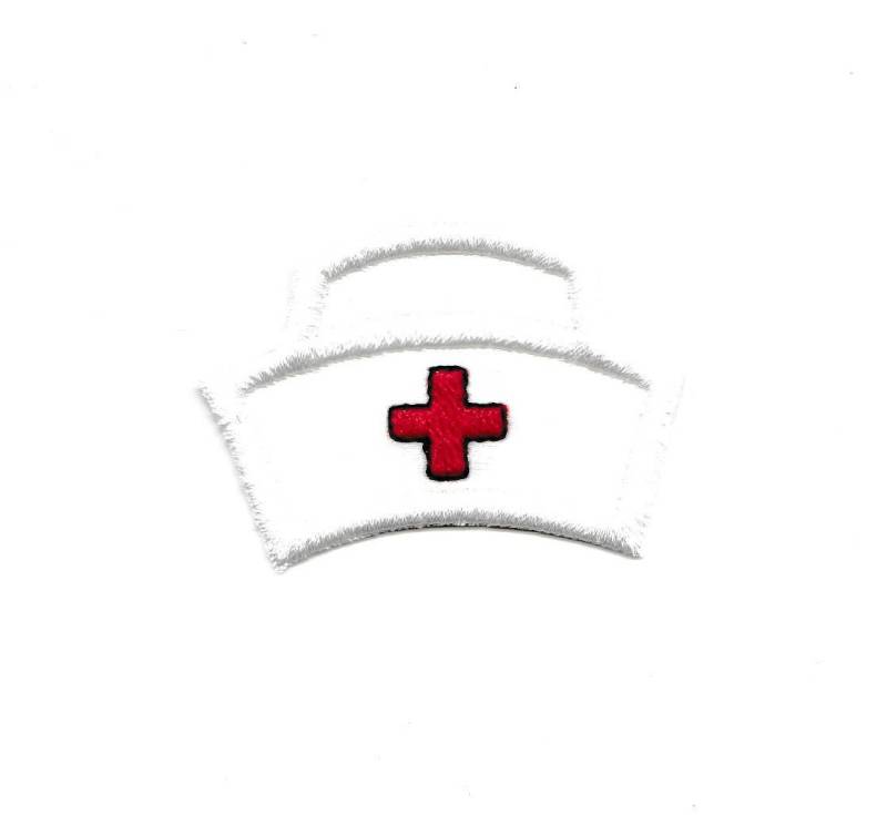 2" Krankenschwester Hut Patch von PatchNation