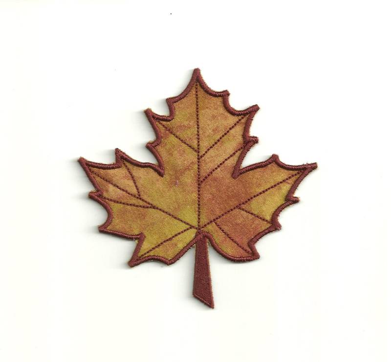 Ahornblatt-Patch Fallen Custom Made, Jede Farbe Ahornblatt-Patch Fallen Custom Made, Jede Farbe von PatchNation