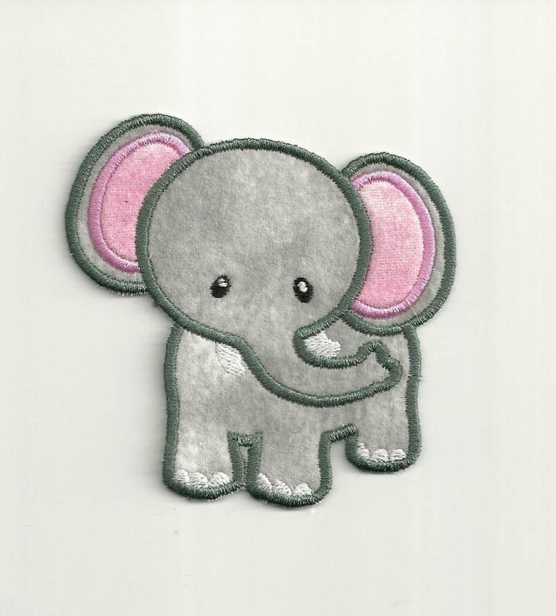 Elefant Aufnäher Nach Maß Ap62 von PatchNation