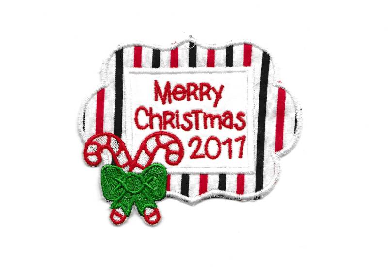 Frohe Weihnachten 2017 Patch Nach Maß von PatchNation