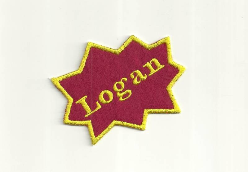 Ihren Namen in Einem Superhelden-Patch, Jede Farbkombination Nach Maß Ap91 von PatchNation