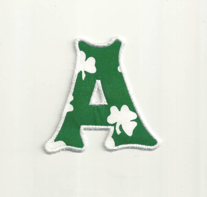 Kleeblatt St. Patricks Tag Brief, 4" Patch Nach Maß von PatchNation