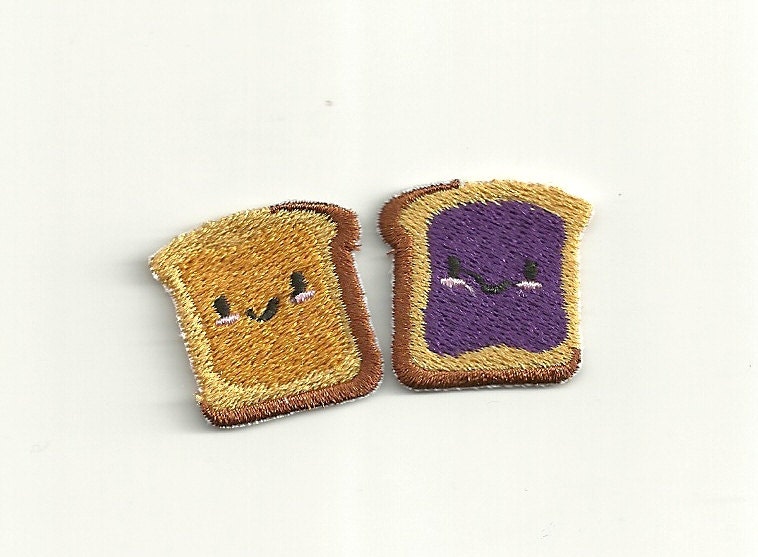 Set Aus Peanut Butter Und Jelly, Aufnäher Maßanfertigung F6 Set Aus Peanut Butter Und Jelly, Aufnäher Maßanfertigung F6 von PatchNation