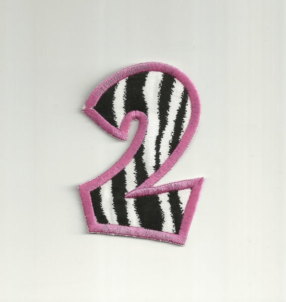 Spaß Nummer Patch 4", Jede Farbkombination Nach Maß von PatchNation