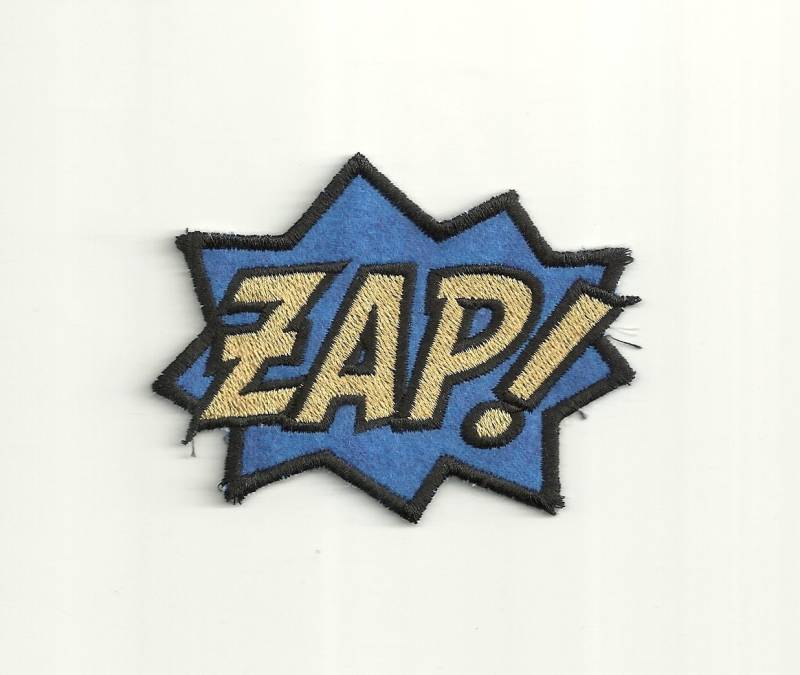 Super Hero, Zap Patch Jede Farbkombination Nach Maß Super Hero, Zap Patch Jede Farbkombination Nach Maß von PatchNation