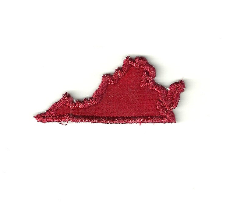 Virginia Zustand Patch Jede Farbe Nach Maß Virginia Zustand Patch Jede Farbe Nach Maß von PatchNation