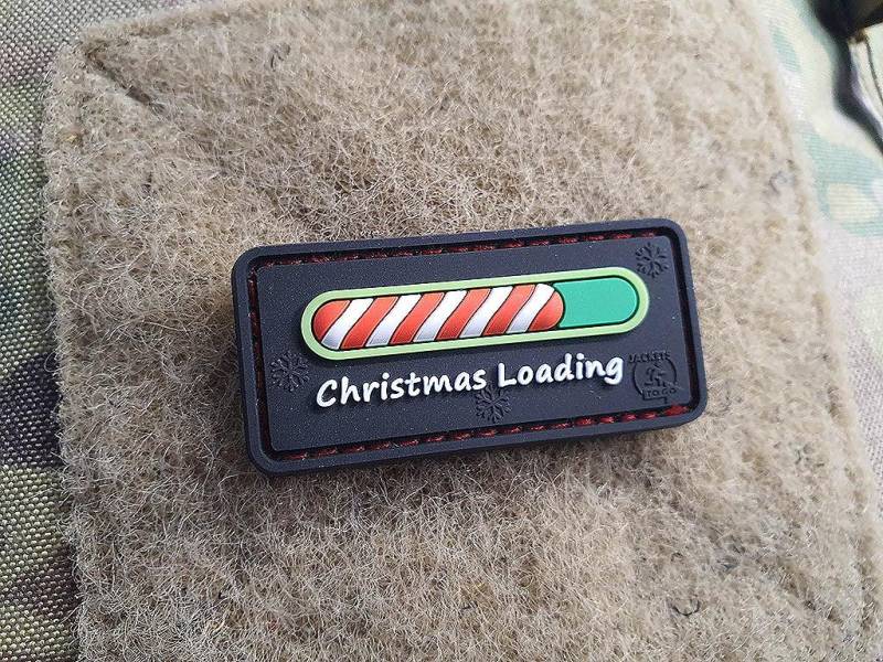 Christmas Loading Candy Patch, 3D Rubber Patch von PatchSnatchedShop