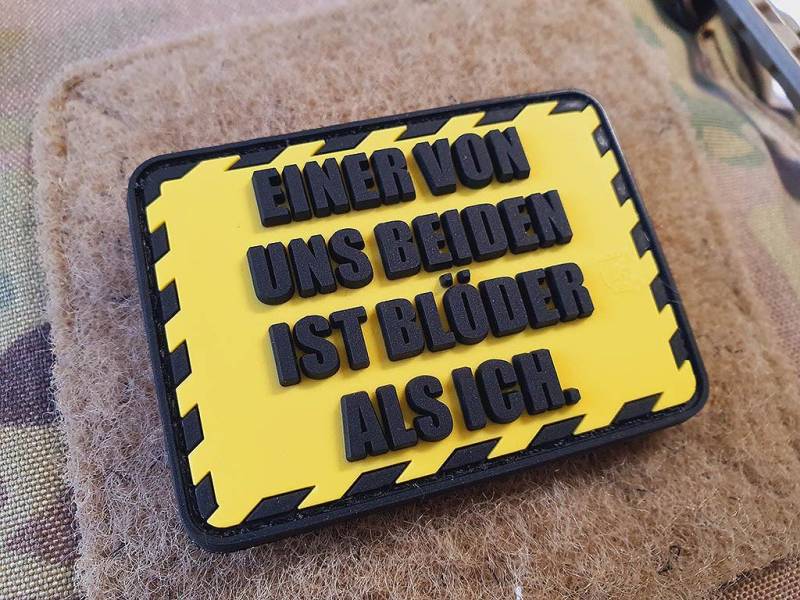 Einer Von Uns Patch, Fullcolor, 3D Rubber Patch von PatchSnatchedShop