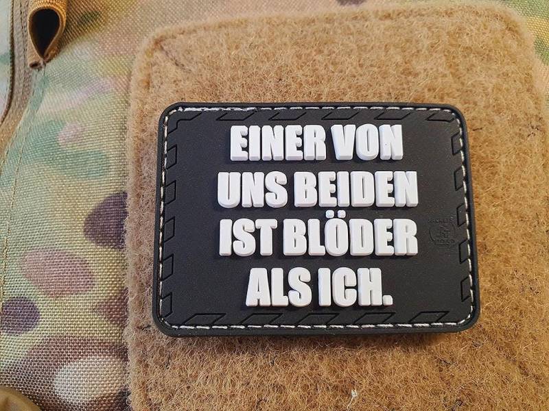 Einer Von Uns Patch, Swat, 3D Rubber Patch von PatchSnatchedShop