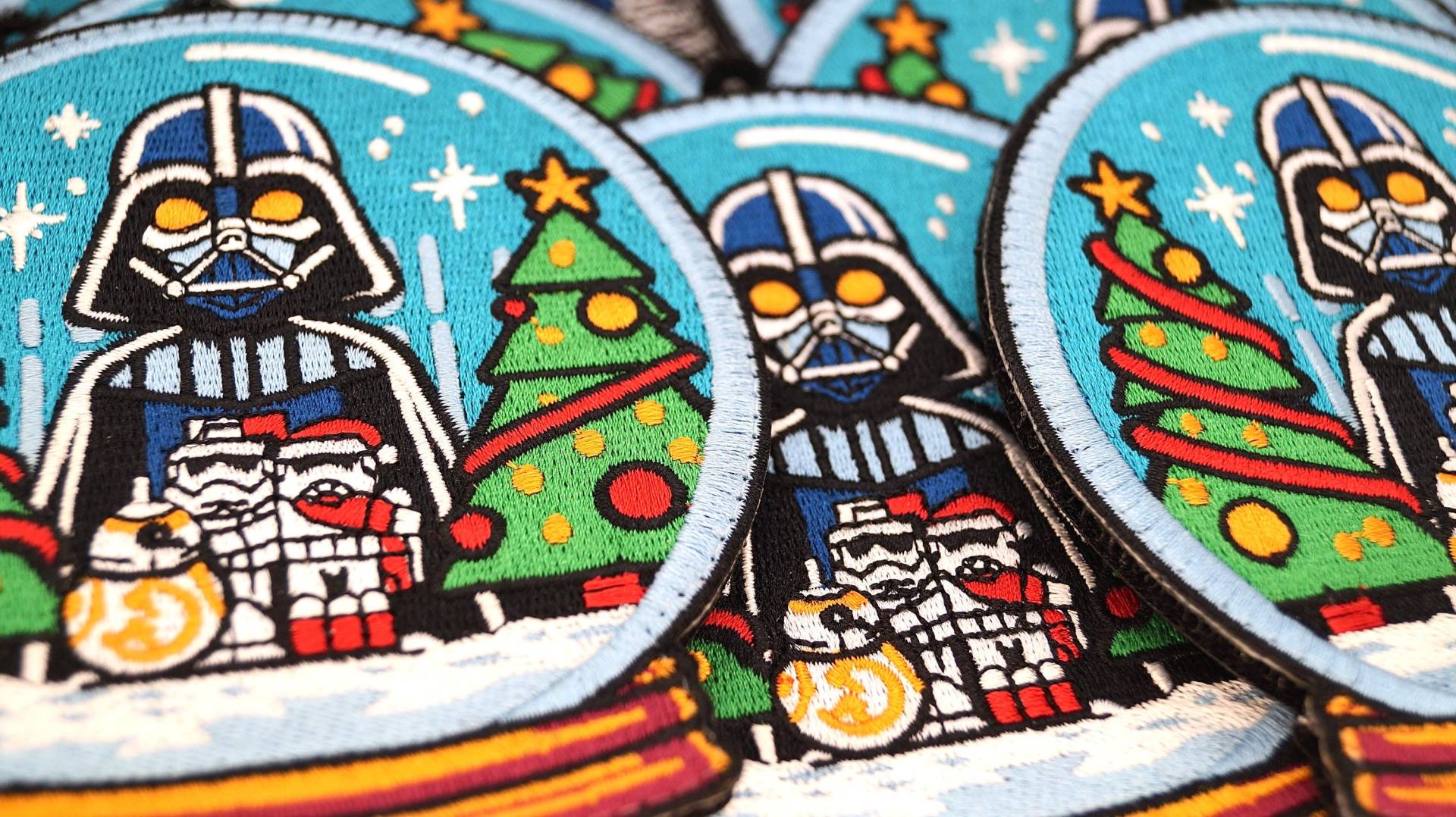 Galactic Christmas Limited Patch von PatchSnatchedShop