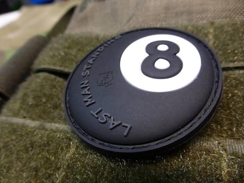 Last Man Standing Patch/3D Rubber von PatchSnatchedShop