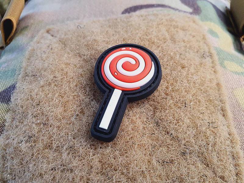 Lollipop Micro Patch, Fullcolor, 3D Rubber Patch von PatchSnatchedShop