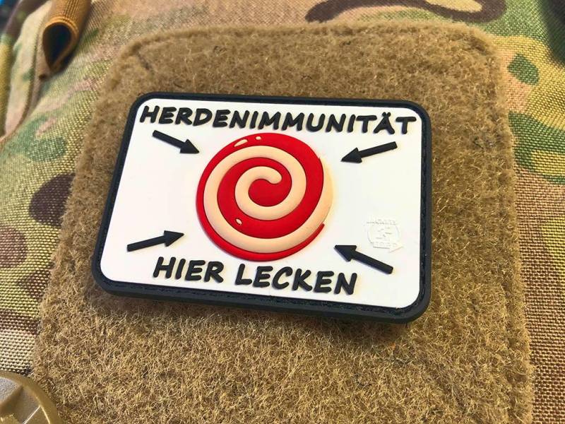 Lollipop Patch/Limited Edition, 3D Rubber von PatchSnatchedShop