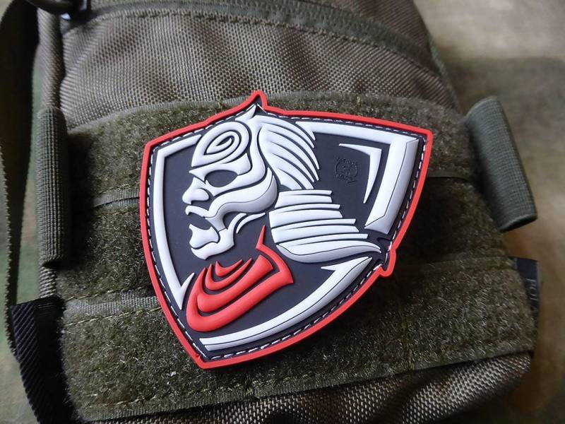 Lone Warrior Patch/3D Rubber von PatchSnatchedShop