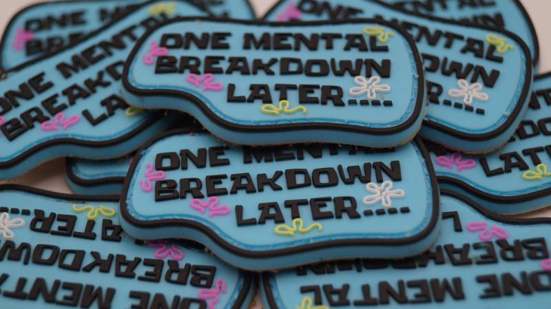 Mental Breakdown 3D Rubberpatch von PatchSnatchedShop