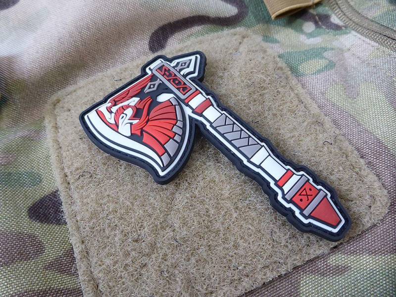 Odins Axt Patch, Fullcolor/3D Rubber Patch von PatchSnatchedShop