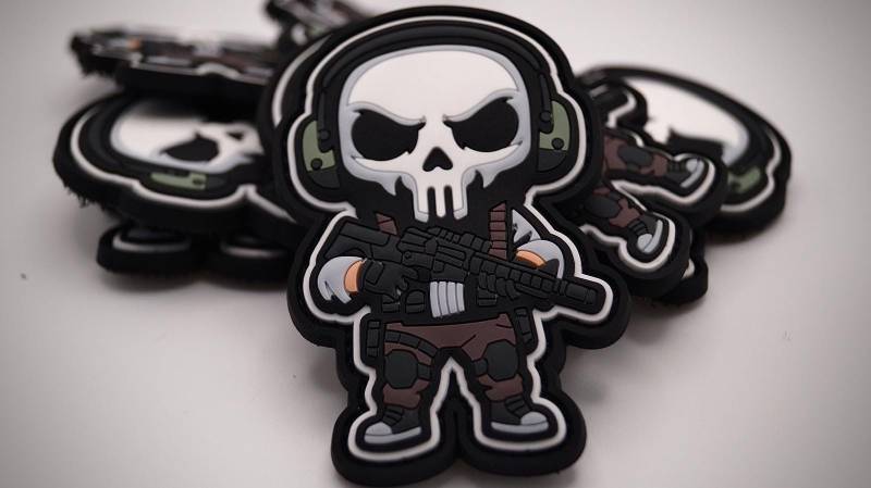Skullfighter 3D Rubber Patch von PatchSnatchedShop