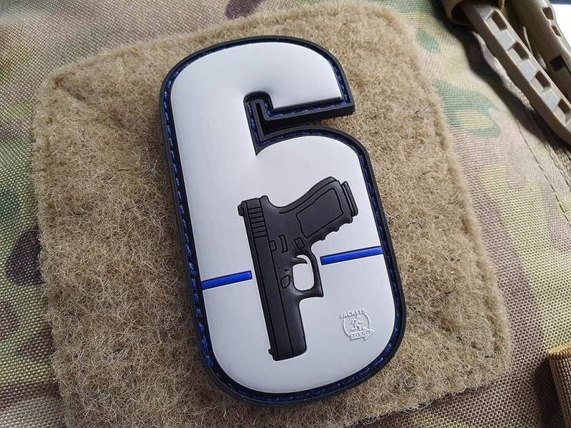 Watch Your Six Patch Special Edition/3D Rubber von PatchSnatchedShop