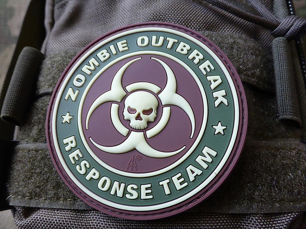 Zombie Outbreak Response Team Patch, Muticam/3D Rubber Patch Zombie Outbreak Response Team Patch, Muticam/3D Rubber Patch von PatchSnatchedShop