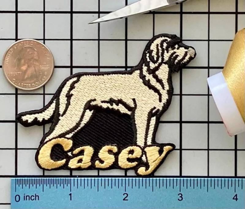 Personalisierter Spinone Italiano Aufnäher Hund Aufnäher von PatchesByLauren