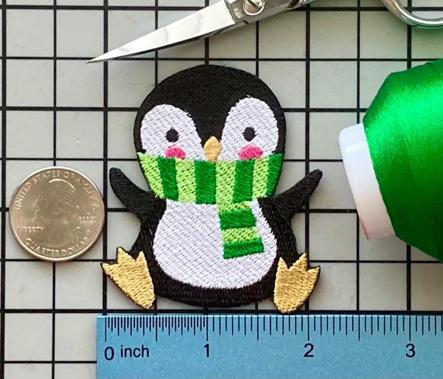 Pinguin Patch Aufnäher No Name von PatchesByLauren
