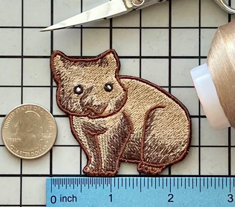 Wombat Patch Aufbügler No Name von PatchesByLauren