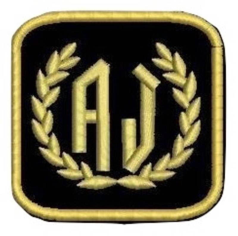 Ihre Initialen, Monogramm | Benutzerdefinierten Patch - Bestickter Patch, Buy3 Get4, 3, 2 X Inch Oder Andere Abmessungen von Patchforyou