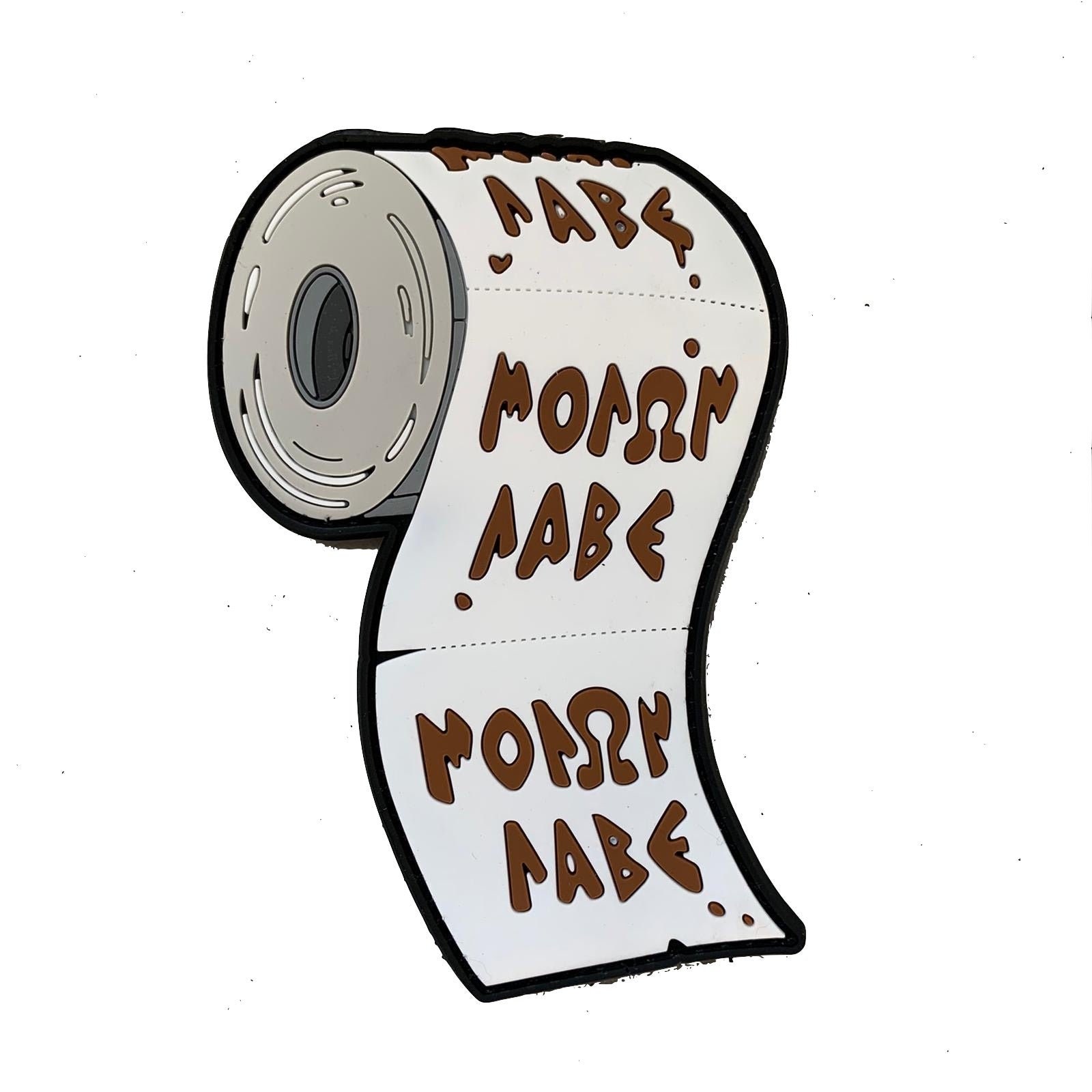 Molon Paper Pvc Morale Aufnäher von PatchlabPatches