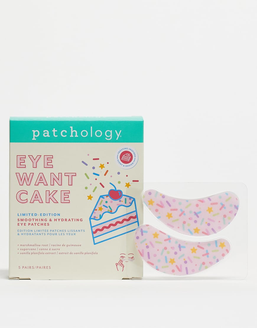 Patchology - Eye Want Cake - Limited Edition - Glättende & feuchtigkeitsspendende Augen-Patches, 5 Stück-Keine Farbe von Patchology