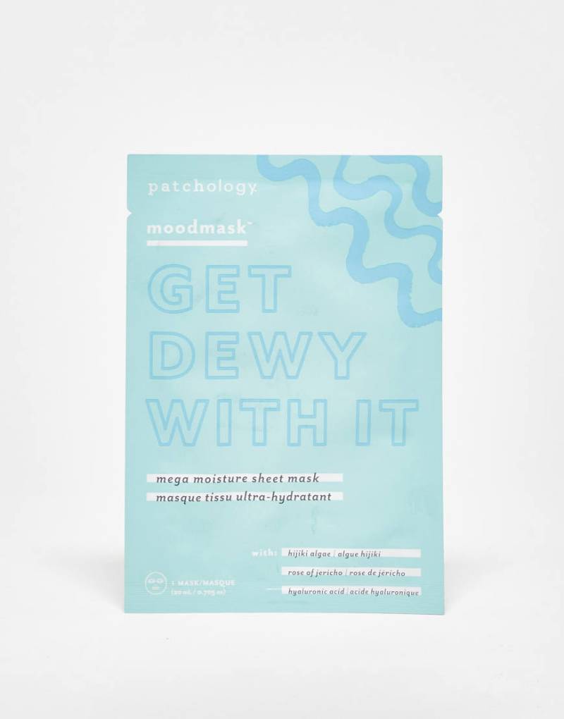 Patchology - Moodmask Get Dewy With It - Mega Moisture - Feuchtigkeitsspendende Tuchmaske-Keine Farbe von Patchology